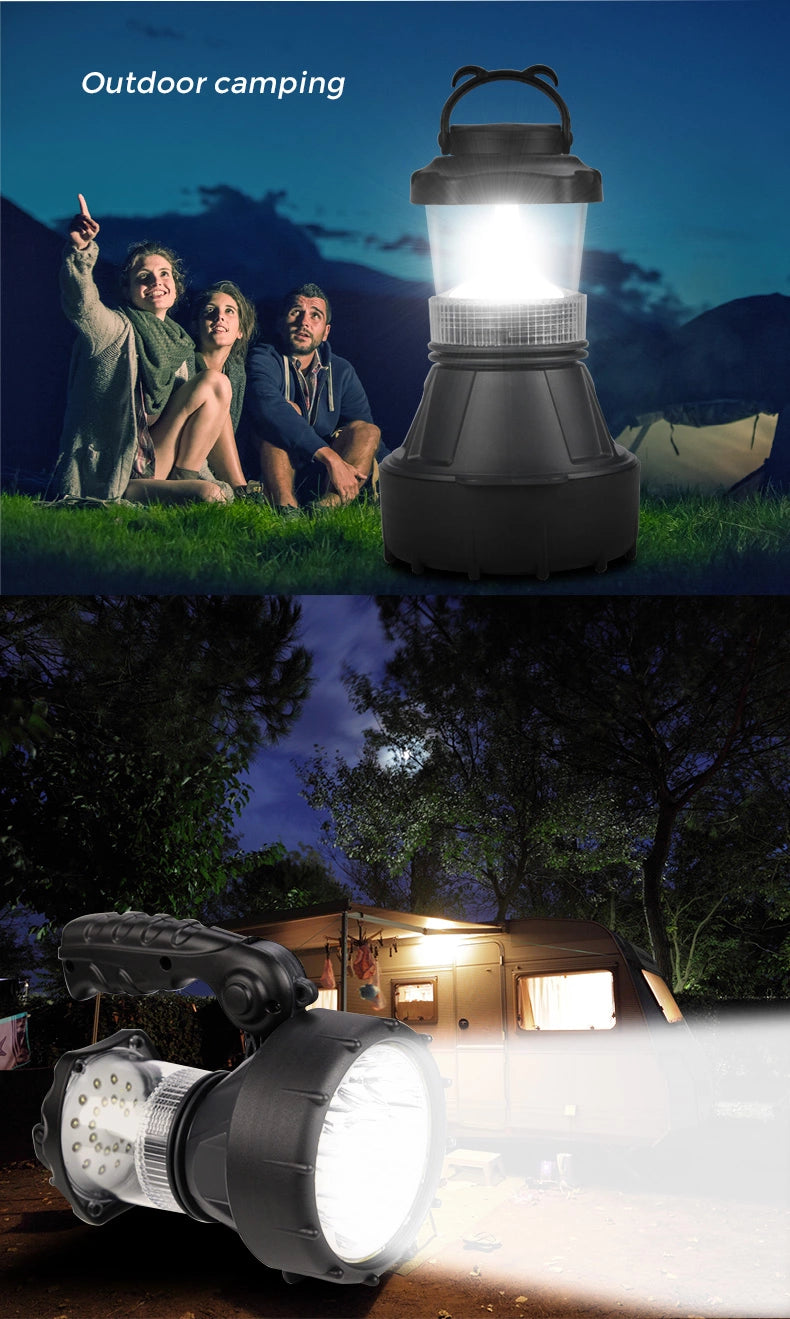 JRD SOLAR Rechargeable 5 Watt LED Spotlight-Camping Lantern