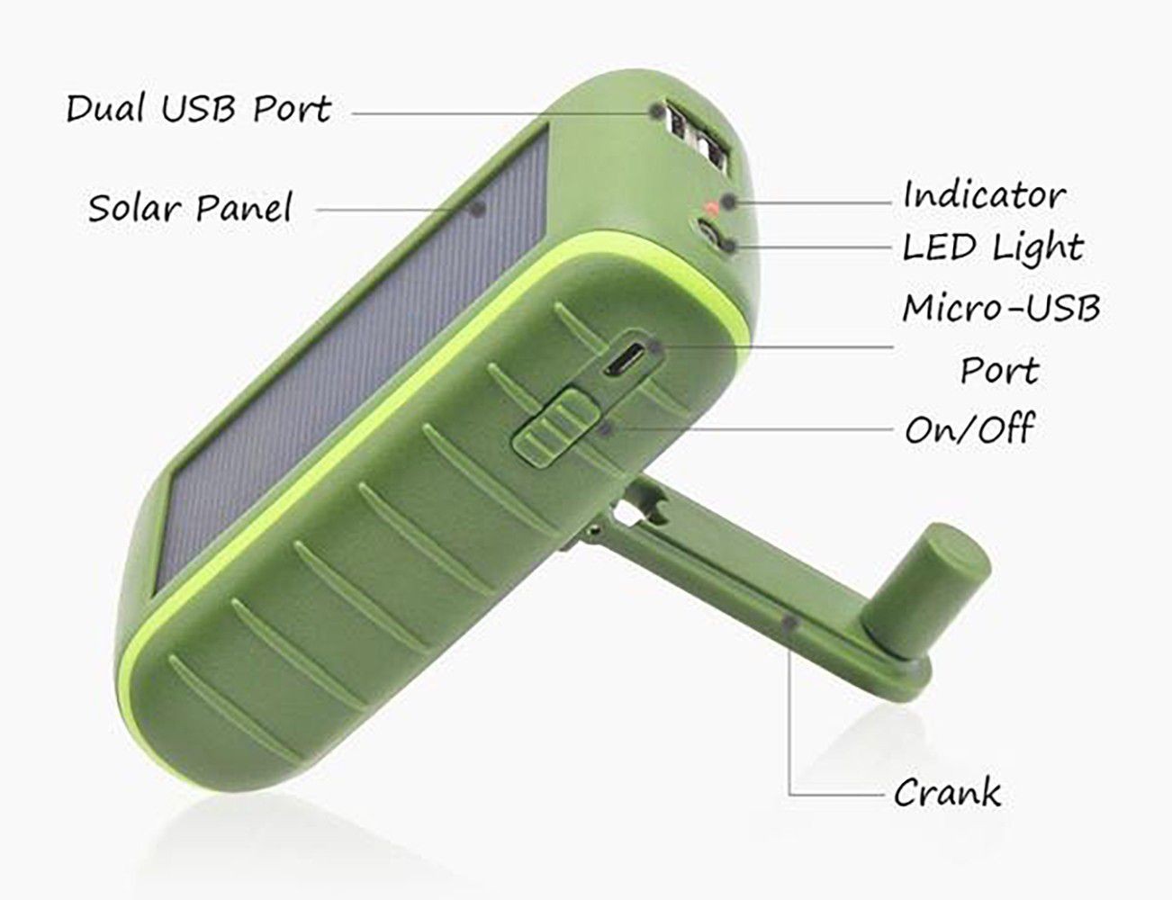 Hand Crank Phone Charger