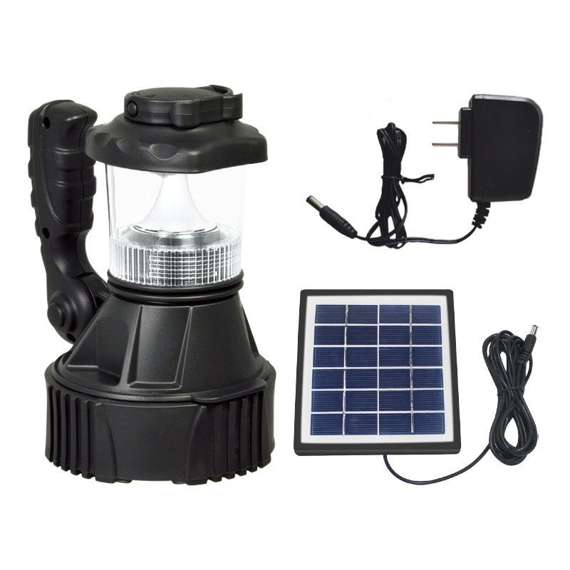 JRD Solar Rechargeable 5 Watt LED Spotlight Camping Lantern