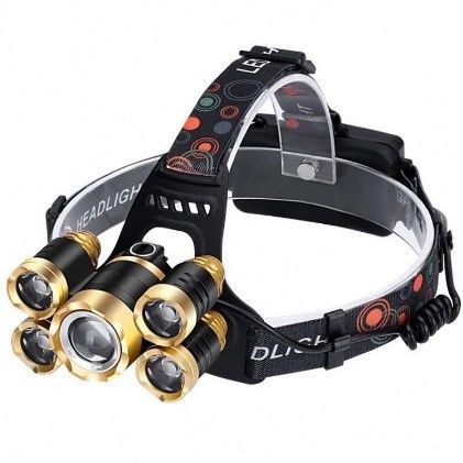 Head Lamp Rechargeable And Zoom Light