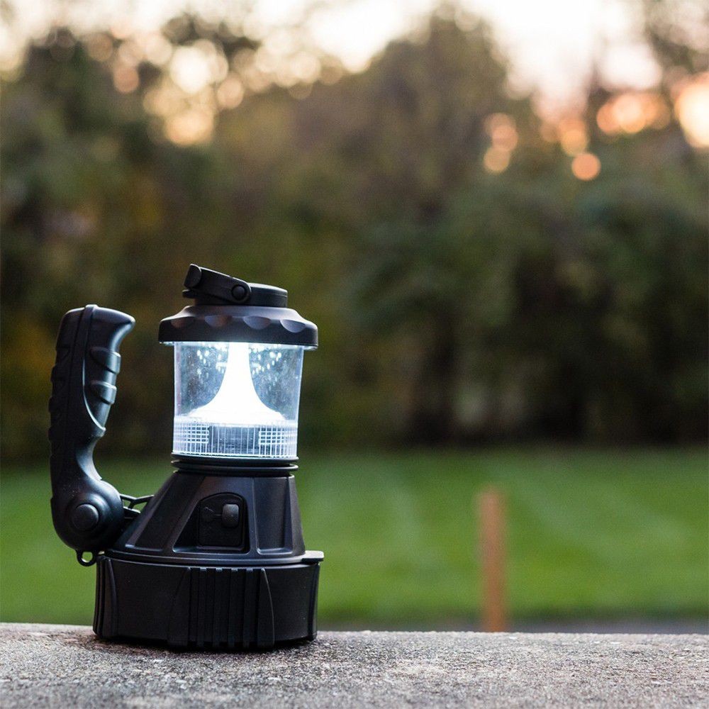 Jrd Solar Rechargeable 5 Watt Led Spotlight Camping Lantern